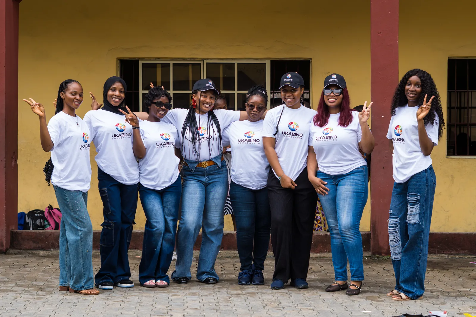 Ukabino team members after the programme